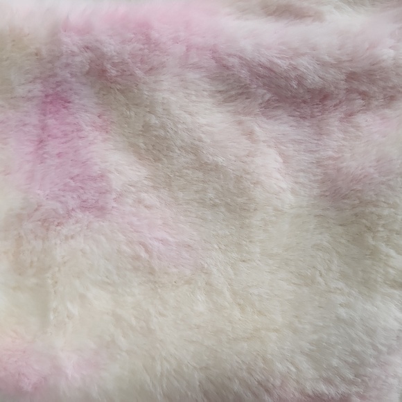 Christmas Stocking Pink Off White - Picture 2 of 6